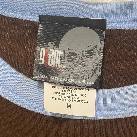 Vintage Korn Babydoll Tee Brown Graphic Tree with Key - Picture 3 of 5